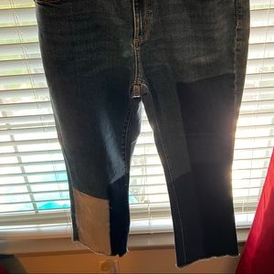 Universal thread cropped jeans